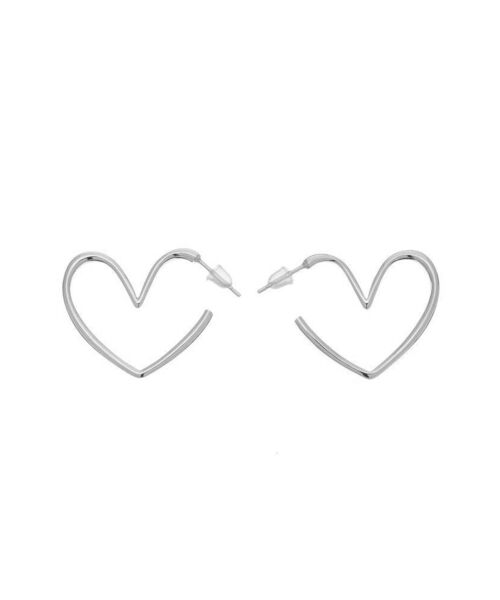 EVRIS（エヴリス）の「HEARTピアス（ピアス（両耳用）・レディース・ゴールド/シルバー・FREE）」の10枚目の写真