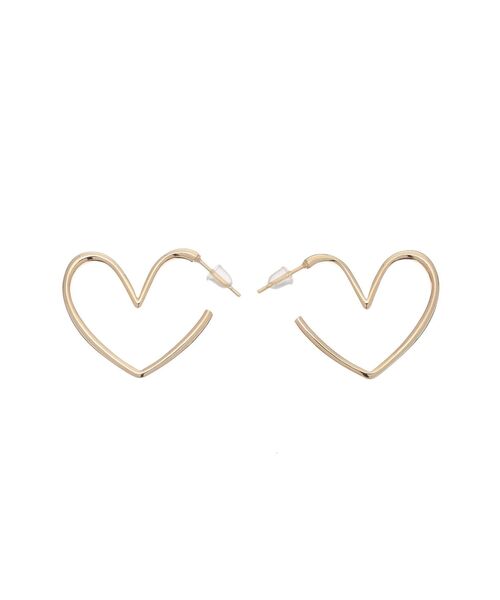 EVRIS（エヴリス）の「HEARTピアス（ピアス（両耳用）・レディース・ゴールド/シルバー・FREE）」の11枚目の写真