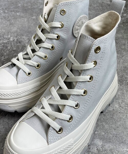 CONVERSE（コンバース）の「【CONVERSE/コンバース】オールスタートレックウェーブNC HI（スニーカー・レディース・ライトグレー・24.5/23.5）」の8枚目の写真