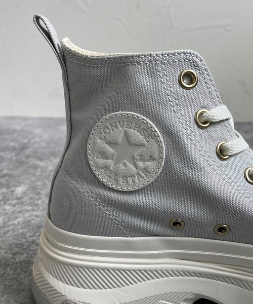 CONVERSE（コンバース）の「【CONVERSE/コンバース】オールスタートレックウェーブNC HI（スニーカー・レディース・ライトグレー・24.5/23.5）」の9枚目の写真