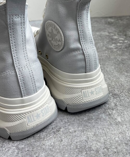CONVERSE（コンバース）の「【CONVERSE/コンバース】オールスタートレックウェーブNC HI（スニーカー・レディース・ライトグレー・24.5/23.5）」の10枚目の写真