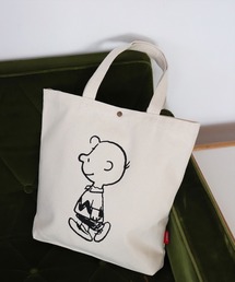 (LF)【PEANUTS】プリント キャンバス トートバッグ