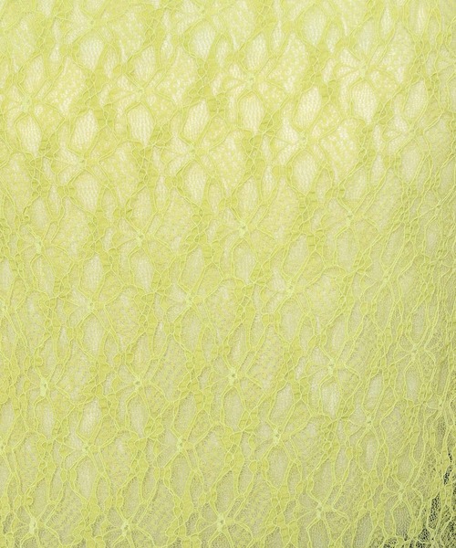 mysty woman(ミスティウーマン)の「ストレッチレースインナープルオーバー半袖 137954(Tシャツ/カットソー・レディース・ブラック/オフホワイト/ライトグリーン・FREE)」の11枚目の写真