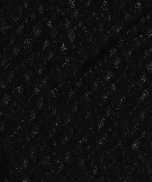 mysty woman(ミスティウーマン)の「ストレッチレースインナープルオーバー半袖 137954(Tシャツ/カットソー・レディース・ブラック/オフホワイト/ライトグリーン・FREE)」の9枚目の写真