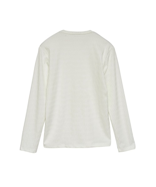 HIGH STREET∴ストライプウェーブ長袖Vネックカットソー TORNADO MART｜HIGH STREET∴ストライプウェーブ長袖Vネック