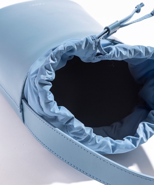 YAHKI（ヤーキ）の「【YAHKI/ヤーキ】YH-644/巾着バッグ（ハンドバッグ・レディース・グレー/ブラック/ブルー・FREE）」の14枚目の写真