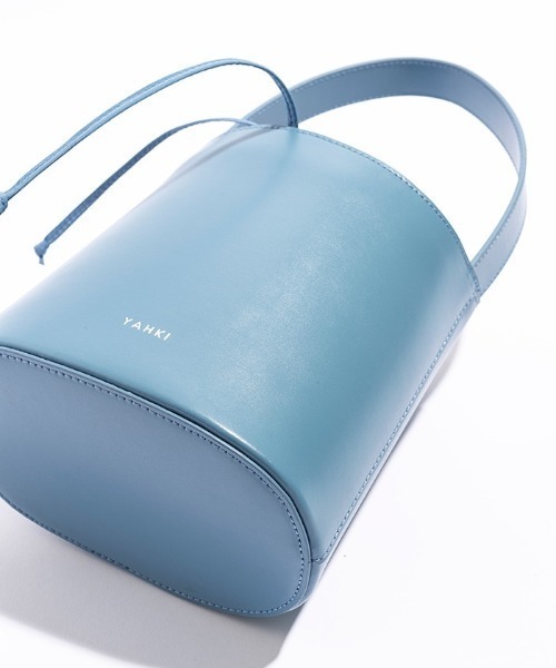 YAHKI（ヤーキ）の「【YAHKI/ヤーキ】YH-644/巾着バッグ（ハンドバッグ・レディース・グレー/ブラック/ブルー・FREE）」の15枚目の写真
