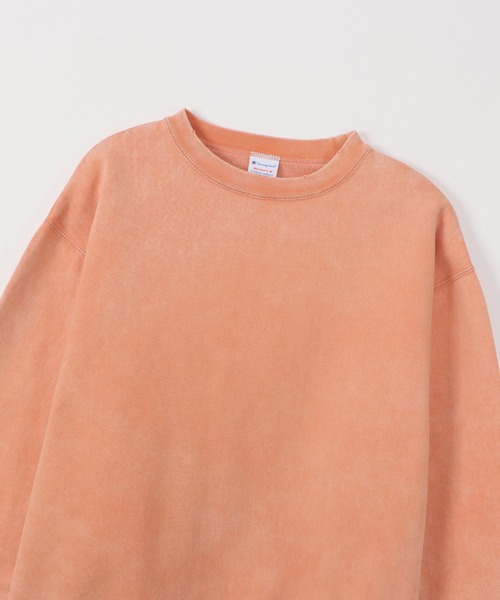 Champion（チャンピオン）の「【Champion/チャンピオン】レディース クルーネックスウェットシャツ（スウェット・レディース・ダークグリーン/ブルー/ブラック系その他/オレンジ系1・LARGE/MEDIUM）」の17枚目の写真