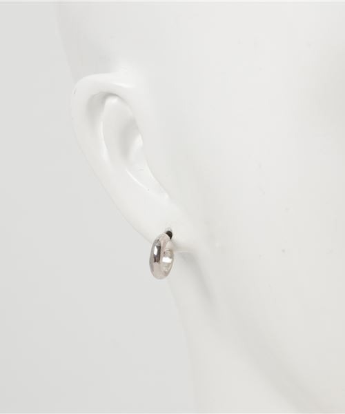 SunKu(サンク)の「39/サンク RND Silver Pierce(ピアス(片耳用)・メンズ・シルバー・FREE)」の7枚目の写真