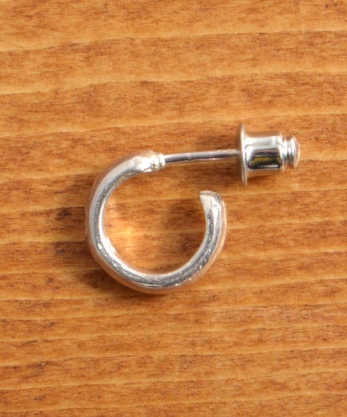 SunKu(サンク)の「39/サンク RND Silver Pierce(ピアス(片耳用)・メンズ・シルバー・FREE)」の4枚目の写真