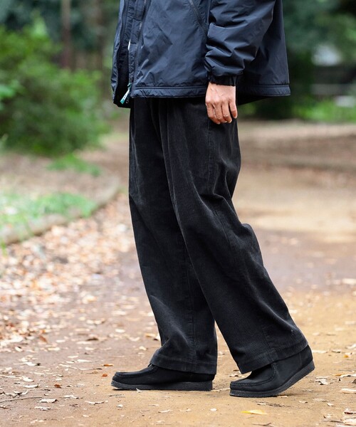 B:MING by BEAMS（ビーミングバイビームス）の「8ウェル コーデュロイ ワイド パンツ（その他パンツ・メンズ・ブラック/ライトブラウン・M/L/XL/S）」の10枚目の写真