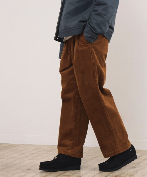 B:MING by BEAMS（ビーミングバイビームス）の「8ウェル コーデュロイ ワイド パンツ（その他パンツ・メンズ・ブラック/ライトブラウン・M/L/XL/S）」の19枚目の写真