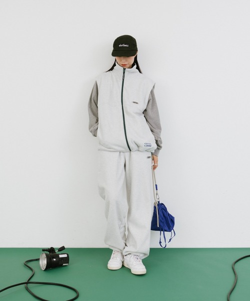 DISCUS（ディスカス）の「【DISCUS別注】フリースフルジップスタンドカラーベスト（ベスト・メンズ・ライトグレー/ネイビー/ブラウン・LARGE/MEDIUM）」の14枚目の写真