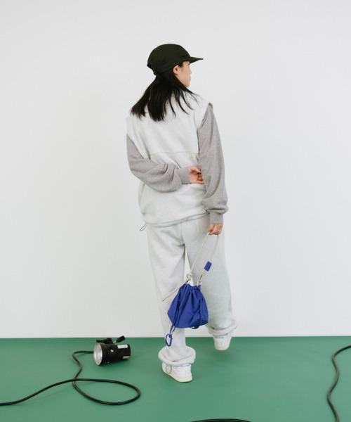 DISCUS（ディスカス）の「【DISCUS別注】フリースフルジップスタンドカラーベスト（ベスト・メンズ・ライトグレー/ネイビー/ブラウン・LARGE/MEDIUM）」の16枚目の写真