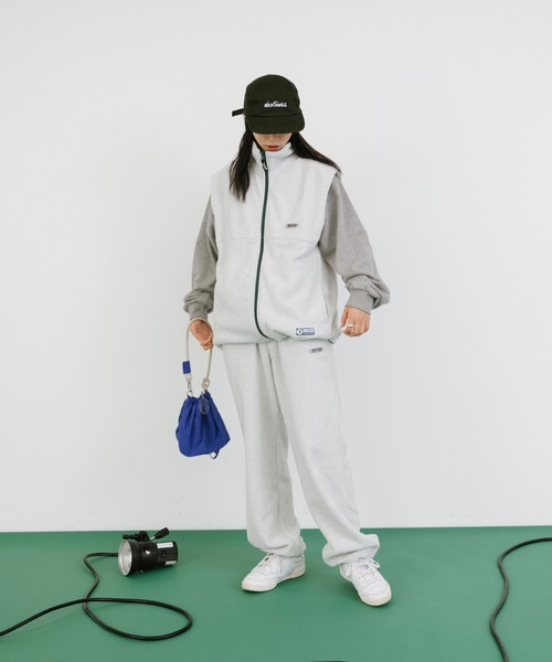 DISCUS（ディスカス）の「【DISCUS別注】フリースフルジップスタンドカラーベスト（ベスト・メンズ・ライトグレー/ネイビー/ブラウン・LARGE/MEDIUM）」の18枚目の写真