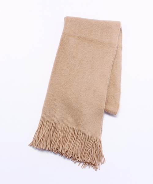 Ray BEAMS（レイビームス）の「Ray BEAMS / 無地 カラー ストール（ストール/ショール・レディース・オフホワイト/グレー/ブラック/ベージュ・ONE SIZE）」の4枚目の写真