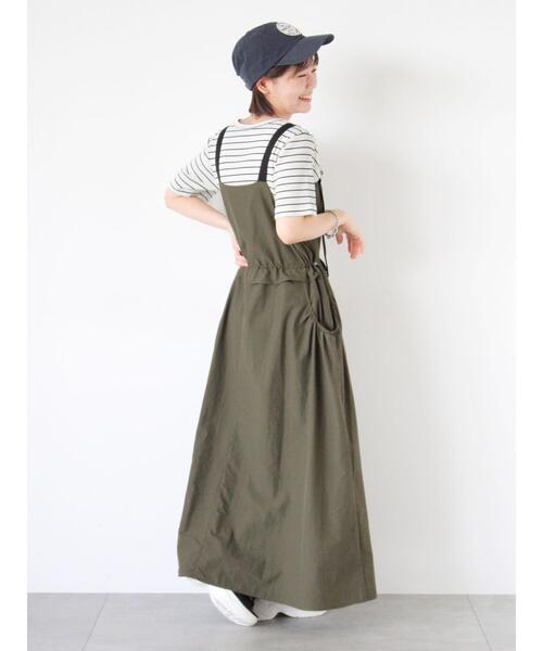 ehka sopo(エヘカソポ)の「リブクルーネックカットソー(Tシャツ/カットソー・レディース・サックスブルー/オフホワイト/キナリ/ブラック・F)」の17枚目の写真