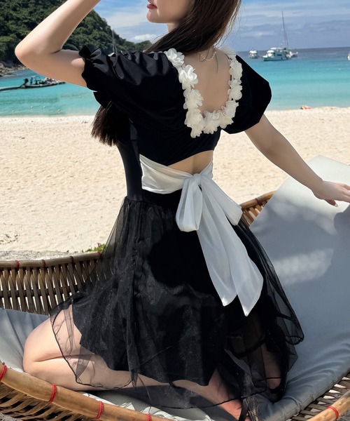 水着ダズリンブラック9号Mサイズ2点セット コワ 