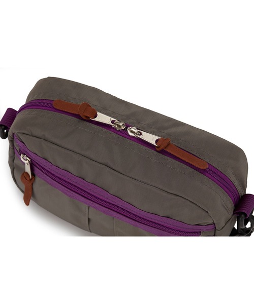 GREGORY(グレゴリー)の「ポッシブルポケット POSSIBLE POCKET グレー/パープル(ショルダーバッグ・メンズ・グレー系その他・ONE SIZE)」の5枚目の写真