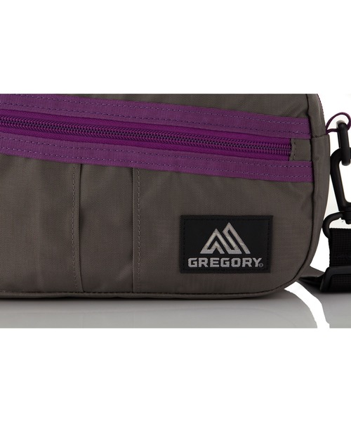 GREGORY(グレゴリー)の「ポッシブルポケット POSSIBLE POCKET グレー/パープル(ショルダーバッグ・メンズ・グレー系その他・ONE SIZE)」の6枚目の写真