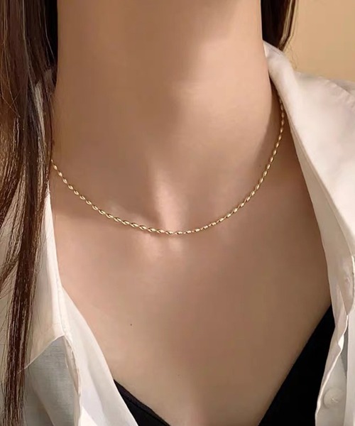 ✨刻印✨ハードウェア✨ピアス✨Tチェーンのネックレスやブレスレットも有り Red string ペアネックレス、ペンダント ペアネックレス