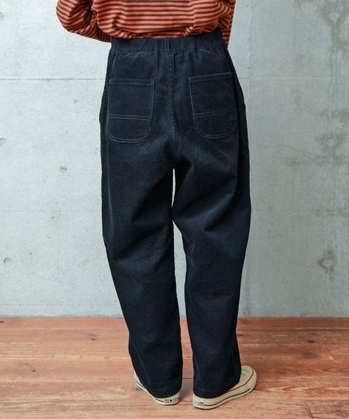 PAR ICI(パーリッシィ)の「8Wコーデュロイ ワークパンツ(セットアップ対応)(その他パンツ・レディース・ダークブラウン/ネイビー・FREE)」の22枚目の写真