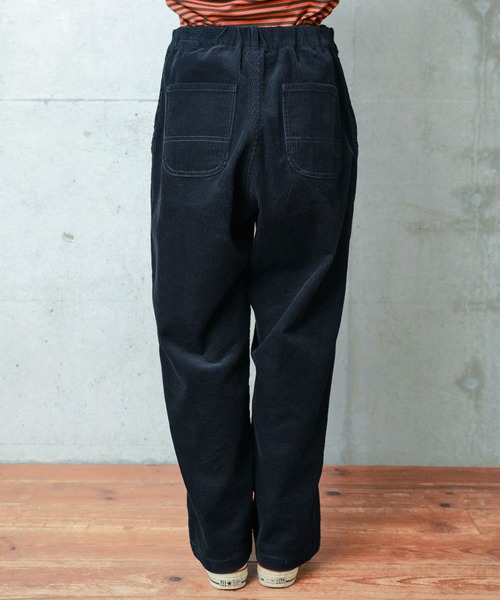 PAR ICI(パーリッシィ)の「8Wコーデュロイ ワークパンツ(セットアップ対応)(その他パンツ・レディース・ダークブラウン/ネイビー・FREE)」の5枚目の写真