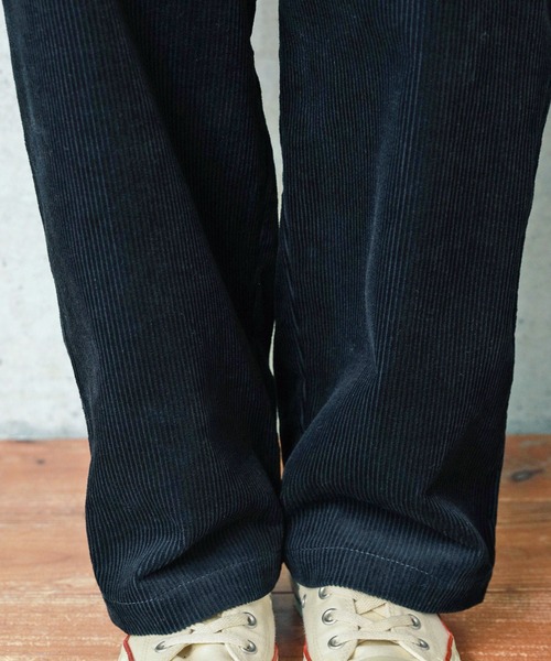 PAR ICI(パーリッシィ)の「8Wコーデュロイ ワークパンツ(セットアップ対応)(その他パンツ・レディース・ダークブラウン/ネイビー・FREE)」の8枚目の写真