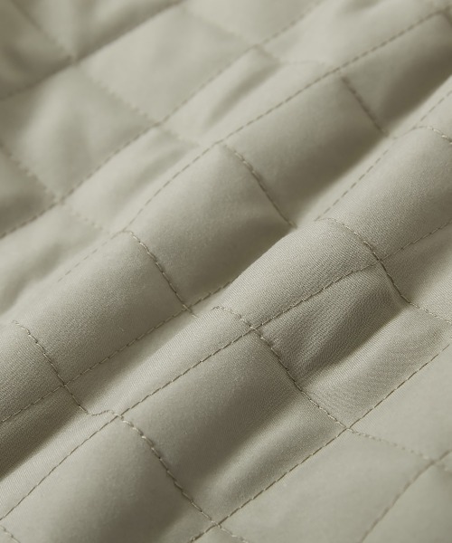 devirock（デビロック）の「洗える キルティングボア ノーカラー リバーシブルロングコート（ノーカラーコート・キッズ・チャコール/ベージュ/ライトカーキ・100cm/110cm/120cm/130cm/140cm/150cm/160cm）」の19枚目の写真