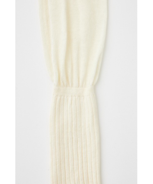 SLY(スライ)の「SHEER DOCKING SOCKS シアー ドッキング ソックス(ソックス/靴下・レディース・グレー/アイボリー・FREE)」の6枚目の写真