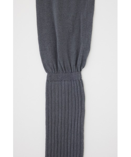 SLY(スライ)の「SHEER DOCKING SOCKS シアー ドッキング ソックス(ソックス/靴下・レディース・グレー/アイボリー・FREE)」の12枚目の写真