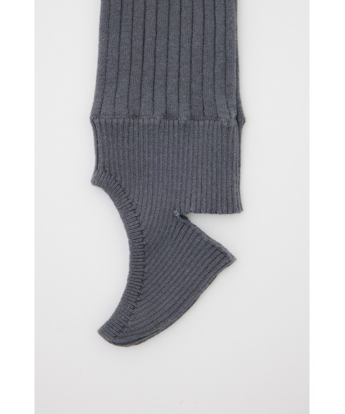 SLY(スライ)の「SHEER DOCKING SOCKS シアー ドッキング ソックス(ソックス/靴下・レディース・グレー/アイボリー・FREE)」の13枚目の写真