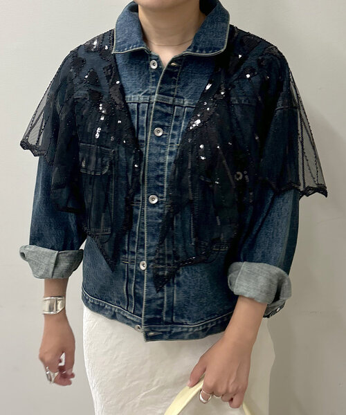シーナリー　ビジューショール SHENERY（シーナリー）の「ビジューショール（マフラー）」 - WEAR