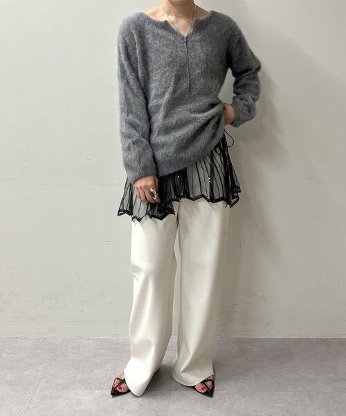 シーナリー　ビジューショール SHENERY（シーナリー）の「ビジューショール（マフラー）」 - WEAR