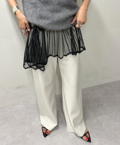 SHENERY（シーナリー）の「ビジューショール（マフラー）」 - WEAR