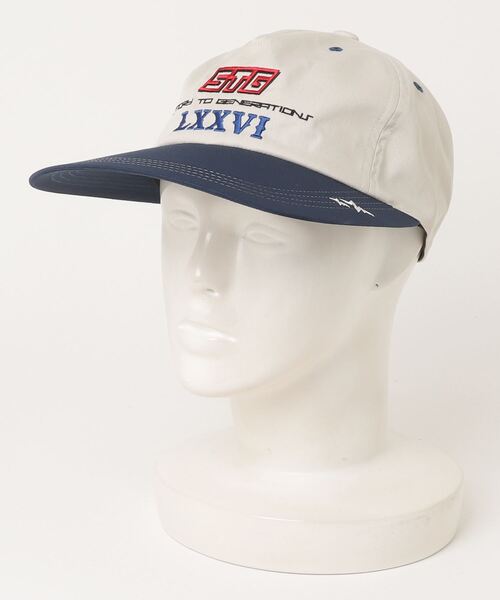 WHIZLIMITED（ウィズリミテッド）の「RACE CAP（キャップ・メンズ・ホワイト/ブラウン/チャコール・FREE）」の4枚目の写真