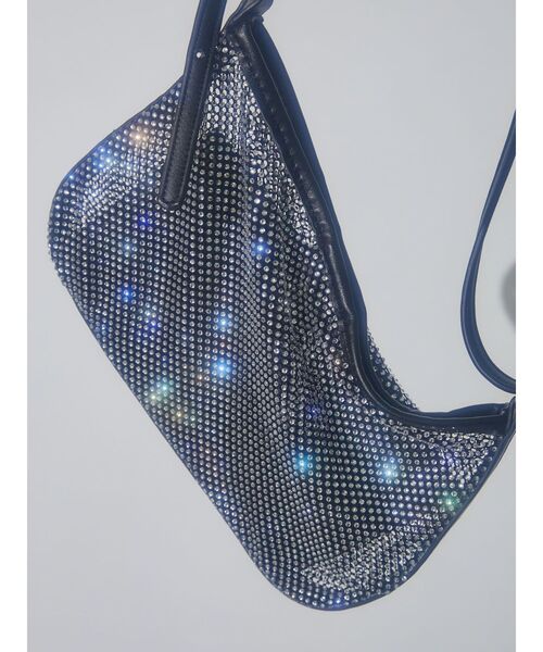 LAGUNAMOON（ラグナムーン）の「LADY袱紗付きチュールビジューバッグ（ハンドバッグ・レディース・ブラック/ベージュ・FREE）」の14枚目の写真