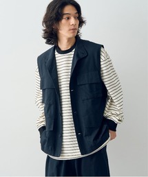CRAFT STANDARD BOUTIQUE | コットンリネンミリタリーベスト(ベスト)