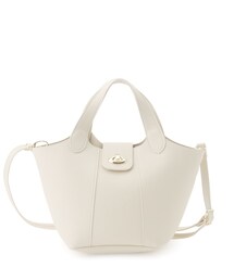 OPAQUE.CLIP | 【2WAY】フロントひねりデザイントートバッグ(トートバッグ)