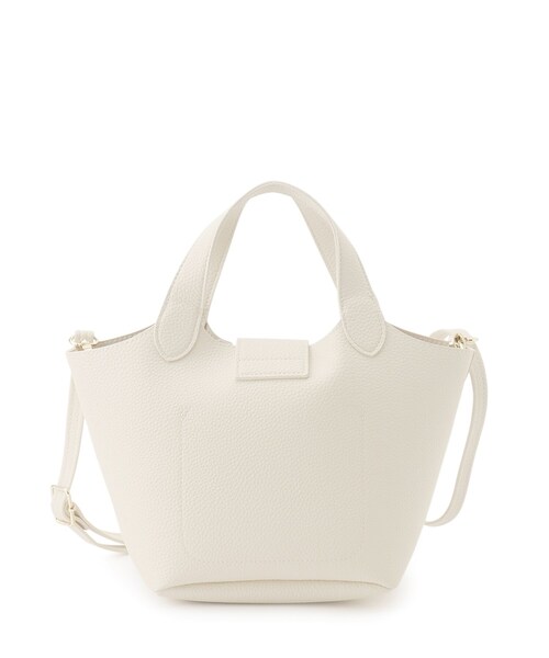 OPAQUE.CLIP（オペークドットクリップ）の「◆【2WAY】フロントひねりデザイントートバッグ（トートバッグ・レディース・ブラック/アイボリー/ピンク系その他・00）」の7枚目の写真