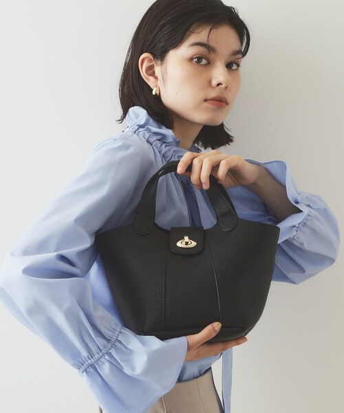 OPAQUE.CLIP（オペークドットクリップ）の「◆【2WAY】フロントひねりデザイントートバッグ（トートバッグ・レディース・ブラック/アイボリー/ピンク系その他・00）」の13枚目の写真