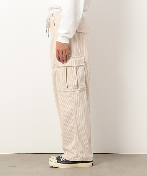 【セール】カットコールワイドカーゴパンツ（カーゴパンツ）｜Purple&Yellow（パープルアンドイエロー）