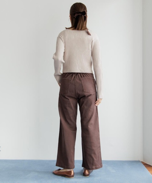 flower（フラワー）の「スパークルバブルトップ（Tシャツ/カットソー・レディース・ピンク/アイボリー・FREE）」の13枚目の写真