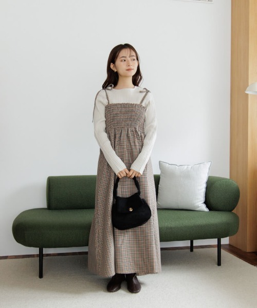 flower（フラワー）の「スパークルバブルトップ（Tシャツ/カットソー・レディース・ピンク/アイボリー・FREE）」の17枚目の写真