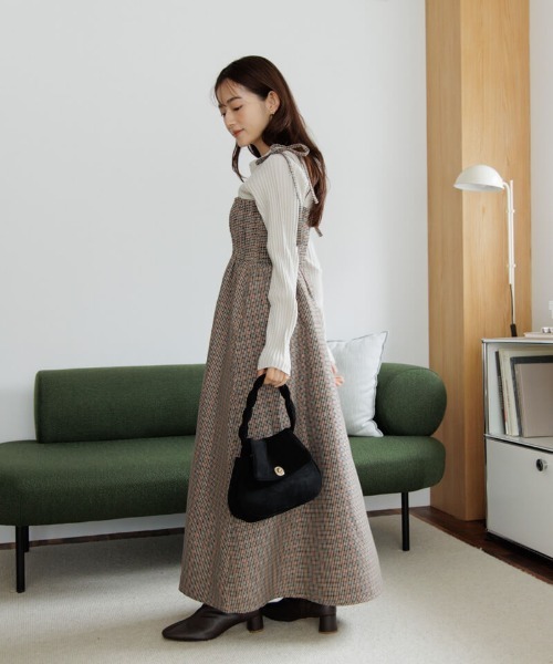 flower（フラワー）の「スパークルバブルトップ（Tシャツ/カットソー・レディース・ピンク/アイボリー・FREE）」の19枚目の写真