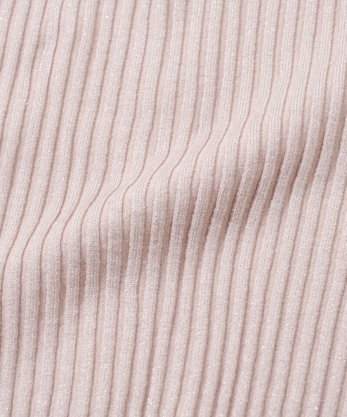 flower（フラワー）の「スパークルバブルトップ（Tシャツ/カットソー・レディース・ピンク/アイボリー・FREE）」の6枚目の写真