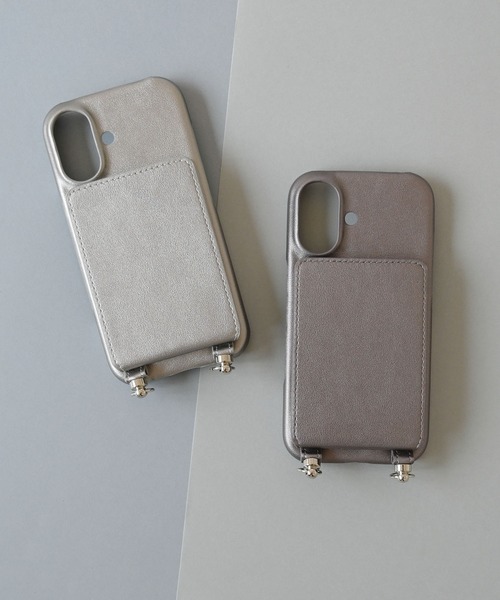 An+u（アンユー）の「メタリックスマホケース iPhone16（スマホケース/カバー・レディース・ブロンズ/ゴールド/ブラック/シルバー/ガンメタ・ONE SIZE）」の12枚目の写真