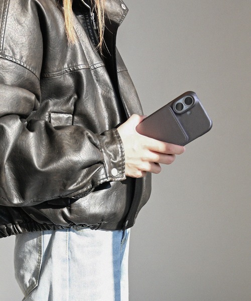 An+u（アンユー）の「メタリックスマホケース iPhone16（スマホケース/カバー・レディース・ブロンズ/ゴールド/ブラック/シルバー/ガンメタ・ONE SIZE）」の21枚目の写真