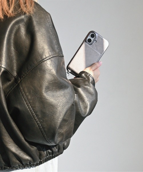 An+u（アンユー）の「メタリックスマホケース iPhone16（スマホケース/カバー・レディース・ブロンズ/ゴールド/ブラック/シルバー/ガンメタ・ONE SIZE）」の20枚目の写真