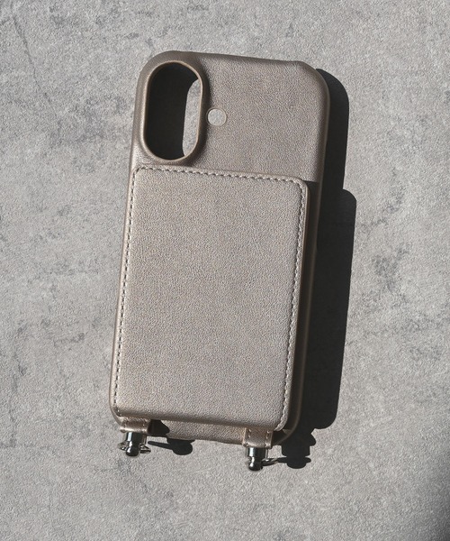 An+u（アンユー）の「メタリックスマホケース iPhone16（スマホケース/カバー・レディース・ブロンズ/ゴールド/ブラック/シルバー/ガンメタ・ONE SIZE）」の18枚目の写真